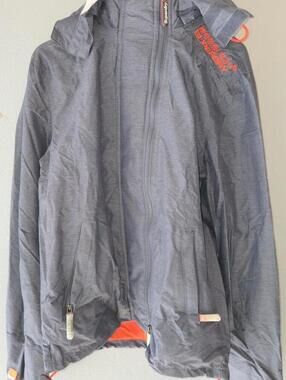 Superdry Men's ORIGINAL WINDCHEATER TECHNICAL POP ZIP UP Jacket SMALL NWT $135